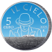 Italia 5 euro BU 2025 - Canzoni Italiane – Il Cielo di Renato Zero