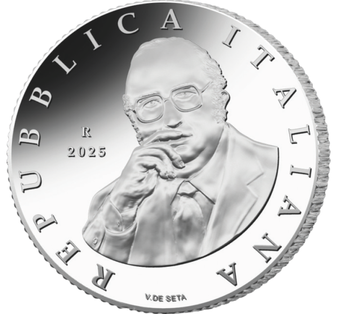 Italia 5 euro Proof 2025 - Centenario della nascita di Giovanni Spadolini