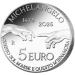 Italia 5 euro Argento BU 2025 - 550° Anniversario della Nascita di Michelangelo