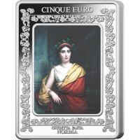 Italia 5 euro Argento PROOF 2025 - Lirica Italiana - Teatro alla Scala - Norma di Bellini