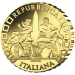 Italia 10 euro oro proof 2025 - Fontane d'Italia - Fontana dei Quattro Fiumi - Roma