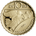 Italia 10 euro oro proof 2021 - Serie Imperatori Romani - Costantino