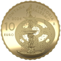 Italia 10 euro oro proof 2024 - Fontane d'Italia - Fontana Pretoria - Palermo