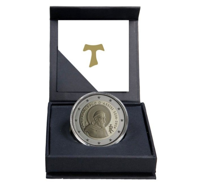 Italia 2 euro Proof 2026 - 800° Anniversario della morte di San Francesco d'Assisi