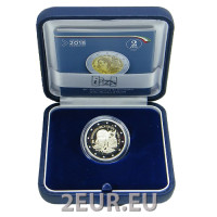 Italia 2 euro proof 2018 - 60° Anniversario della Istituzione del Ministero della Sanità 1958