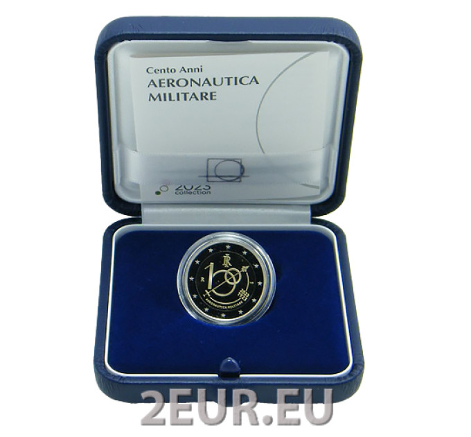 Italia 2 euro proof 2023 - 100 anni dell'Aeronautica 
