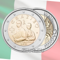 Italia 2 euro UNC 2021 - Grazie - Grazie - Professioni Sanitarie