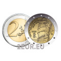 Italia 2 euro UNC 2025 - Viaggio della Nave Amerigo Vespucci