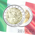 Italia 2 euro UNC 2005 - 1° Anniversario Costituzione Europea