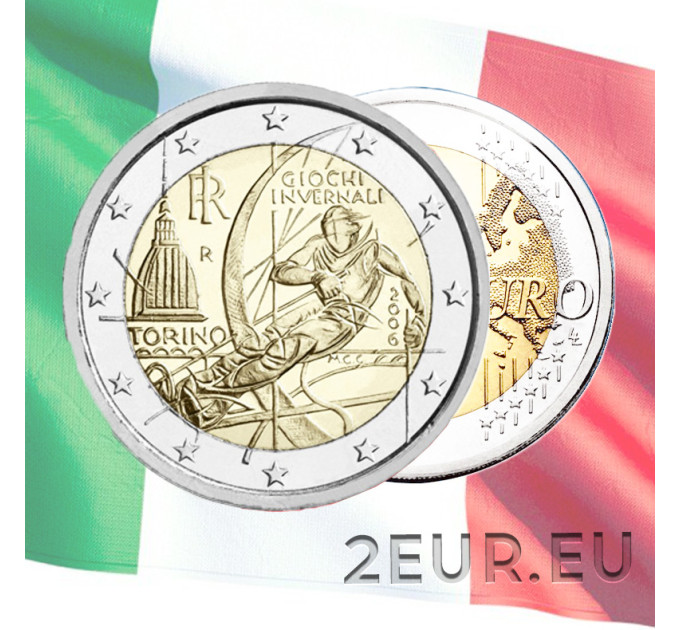 Italia 2 euro UNC 2006 - Giochi Olimpici Invernali di Torino