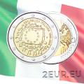 Italia 2 euro UNC 2015 - 30° Anniversario della Bandiera dell'UE