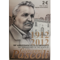 Italia 2 euro BU 2012 - 100 ANNI DELLA MORTE DI GIOVANNI PASCOLI