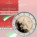 Italia 2 euro BU 2020 - 80° anniversario della fondazione del Corpo Nazionale dei Vigili del Fuoco