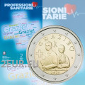 Italia 2 euro BU 2021 - Grazie - Grazie - Professioni Sanitarie