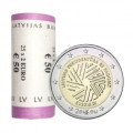 Lettonia 2 euro UNC rotolo 2015 - Presidenza dell'UE