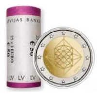 Lettonia 2 euro UNC rotolo 2024 - Himmeli