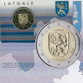 Lettonia 2 euro fdc 2017 - Latgale  