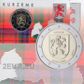 Lettonia 2 euro BU  2017 - Kurzeme