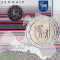 Lettonia 2 euro BU 2018 - Zemgale 