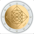 Lettonia 2 euro UNC 2024 - Puzuris