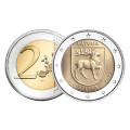 Lettonia 2 euro UNC 2025 - Sēlija