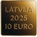 Lettonia 5 euro oro proof 2025 - La nostra terra
