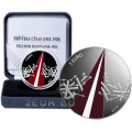 Lettonia 5 euro argento proof 2019 - Lotta per la libertà (1918-1920)