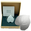 Lettonia 5 euro argento proof 2020 - Foglia Di Tiglio