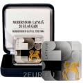 Lettonia 5 euro argento proof 2020 - Modernismo in Lettonia - Anni '60