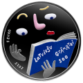 Lettonia 5 euro argento proof 2025 - Libro lettone – 500