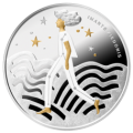 Lettonia 5 euro argento proof 2023 - Imants Ziedonis - Stardus