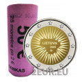 Lituania 2 euro UNC rotolo 2025 - Dedicato alla difesa