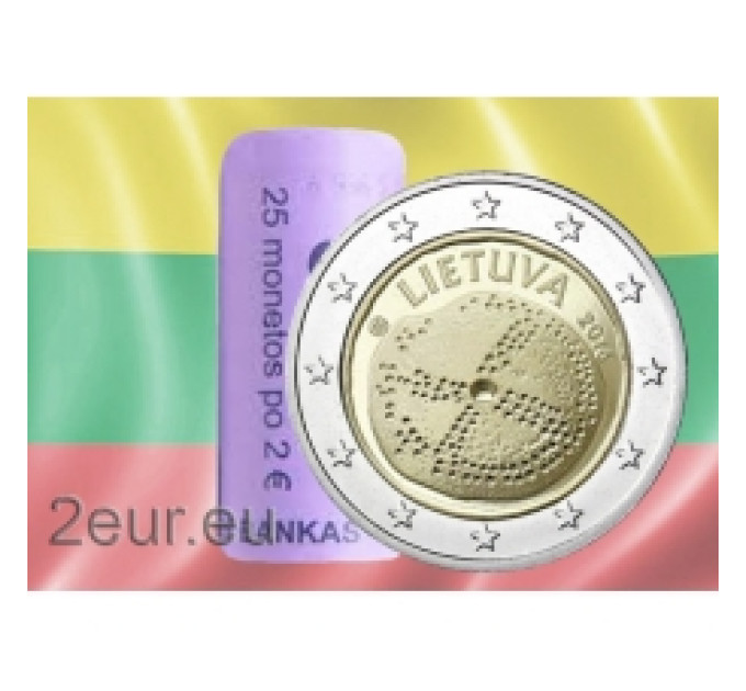 Lituania 2 euro UNC rotolo 2016 - Cultura baltica