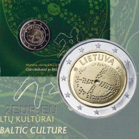 Lituania 2 euro BU 2016 - Cultura baltica 