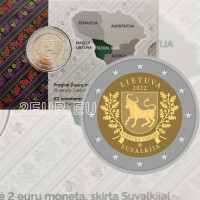 Lituania 2 euro BU 2022 - Suvalkija  