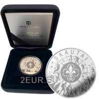 Lituania 5 euro argento proof 2019 - Scout