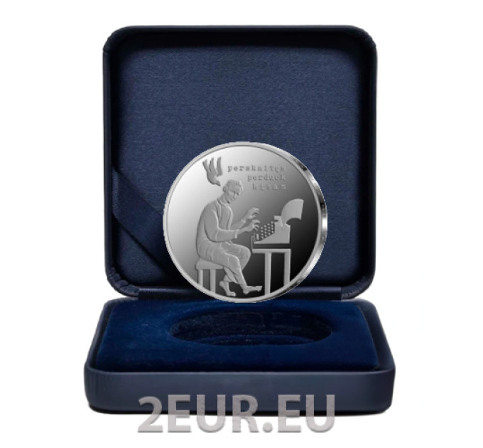 Lituania 5 euro argento proof 2023 - Il ruolo della Chiesa cattolica lituana nella resistenza non armata