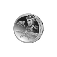 Lituania 10 euro argento proof 2025 - Aerei ANBO - 100 anni