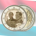 Lussemburgo 2 euro UNC 2021- 100° anniversario della nascita del Granduca Jean foto