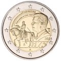 Lussemburgo 2 euro UNC 2024 - 175° anniversario della morte del Granduca Guillaume II