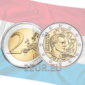 Lussemburgo 2 euro UNC 2023 - 25° anniversario dell'ammissione del Granduca Henri a membro del Comitato Olimpico Internazionale