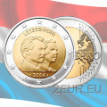 Lussemburgo 2 euro UNC 2006 - 25° Anniversario della Nascita del Granduca Ereditario Guillaume