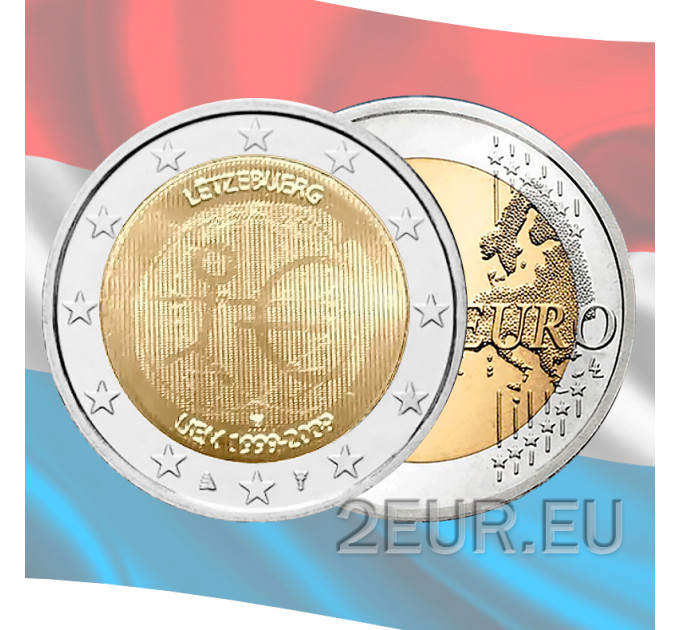 Lussemburgo 2 euro UNC 2009 - UEM