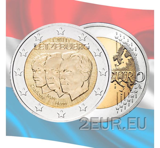 Lussemburgo 2 euro UNC 2011 - Jean di Lussemburgo