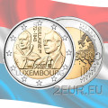 Lussemburgo 2 euro UNC 2018 - 175° Anniversario della Morte del Granduca Guillaume I