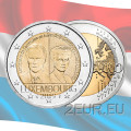 Lussemburgo 2 euro UNC 2019 - 100° anniversario dell'ascesa al trono della Granduchessa Charlotte