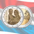 Lussemburgo 2 euro UNC 2020 - Nascita del principe Carlo foto