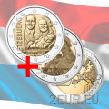 Lussemburgo 2 euro UNC 2020 - Rilievo nascita del principe Carlo +foto