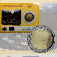 Lussemburgo 2 euro FDC 2009 - 10 anni euro