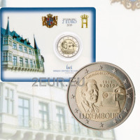 Lussemburgo 2 euro fdc 2019 - Centenario del diritto di voto universale